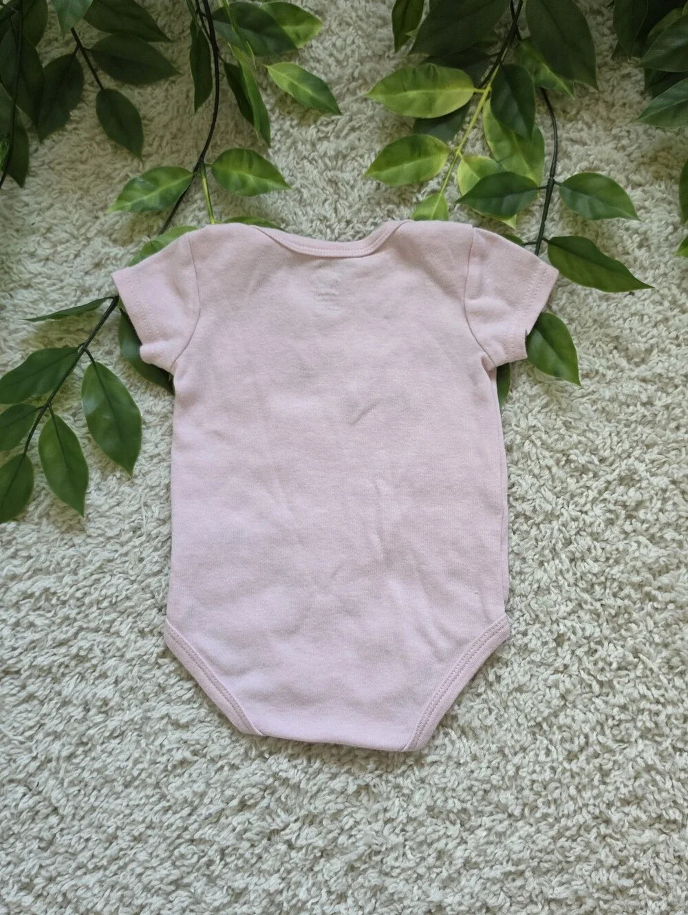 Baby Girl Pink Butterfly Onesie (6-9 Months)